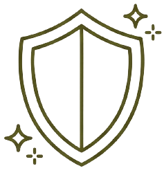 Shield protection icon